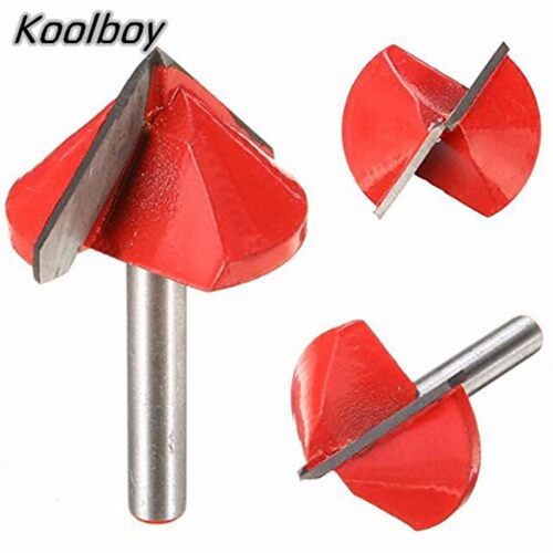 1Pc 90 Degree V Groove Router Bit CNC Milling Cutter Engravi