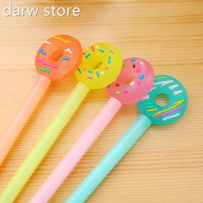 8 Pcs Statiionery Korea Creatve ollipop1 Donut Candy Gel LnP