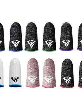 Breathable Gaming Finger Sleeves Game Gloves Anti-Sweat Thum
