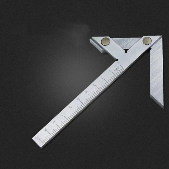 centering ruler 100 * 70mm center line rule center angle rul