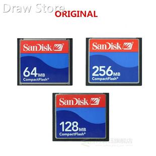 Original Sandisk CF CARD 64MB 128MB 256MB CompactFlash Card