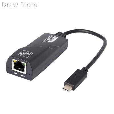 USB C to 1Gbps Ethernet Adapter Thunderbolt 3/Type-C to RJ45