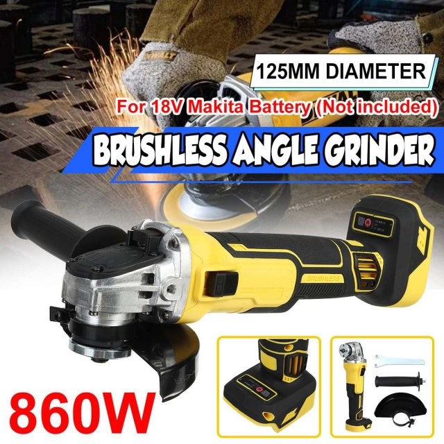 Cordless Angle Grinder Grinding Machine Cutting Electric Ang