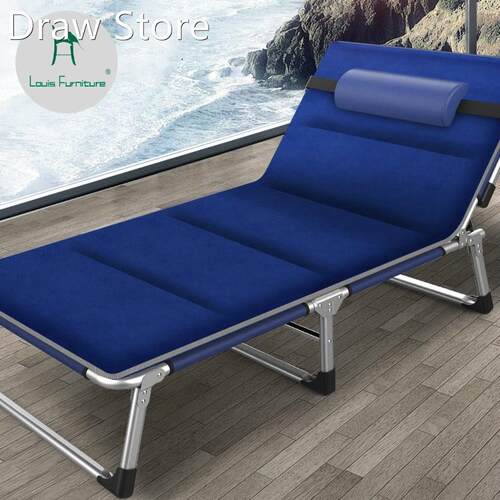 Sun Loungers Deck Chair Summer Office Lunch Break Nap Bed Fo