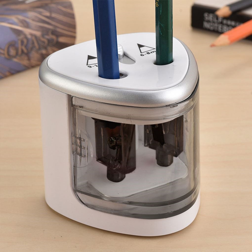 Two-hole Electric Automatic Pencil Sharpener Switch Pencil S