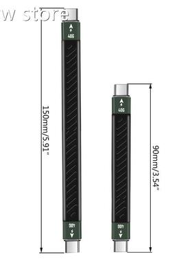 20b0 PD 6W Thunderolt 3 cable 0Cer1tified 40Gb2ps Type C to