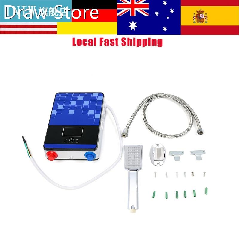 220V 6500W Electric Hot Water Heater for Home Bathroom Showe