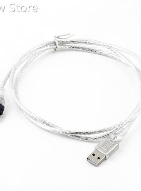 1.2m USB 2.0 Male To Firewire iEEE 1394 4 Pin Male iLink Ad