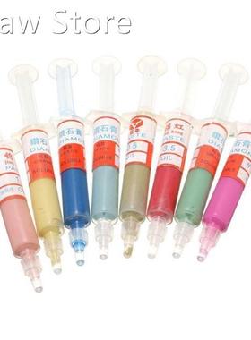 8pcs Diamond Polishing Lapping Paste Compound Syringes Set 5