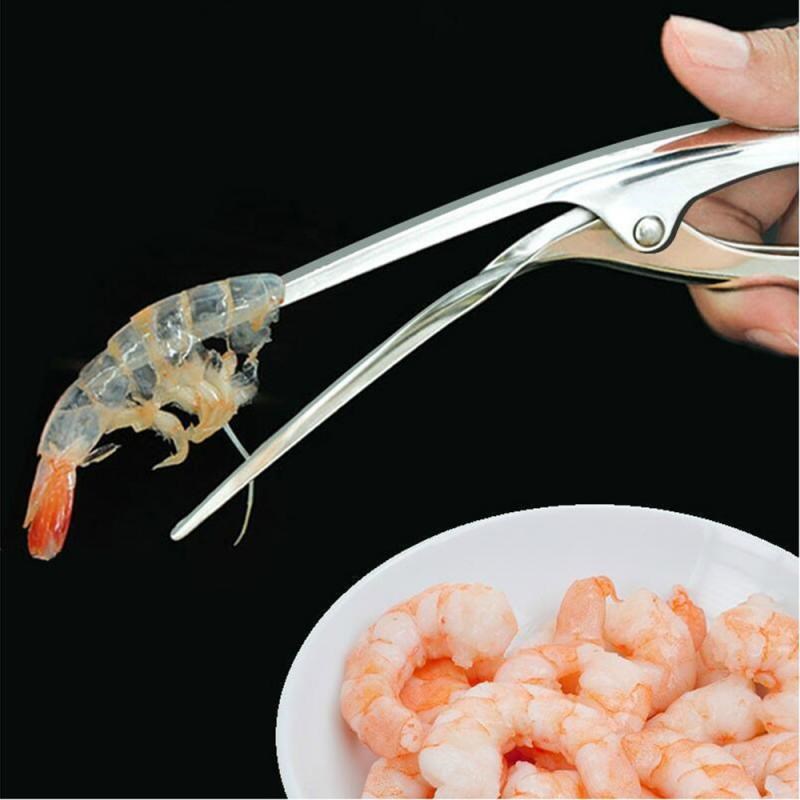 Shrimp Peeler Kitchen Seafood Prawn Shelling Gadgets Stainle