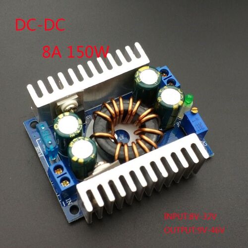 DC/DC Boost Converter 8-32V 12v Step-up To 24v 9-46V 150W 8A