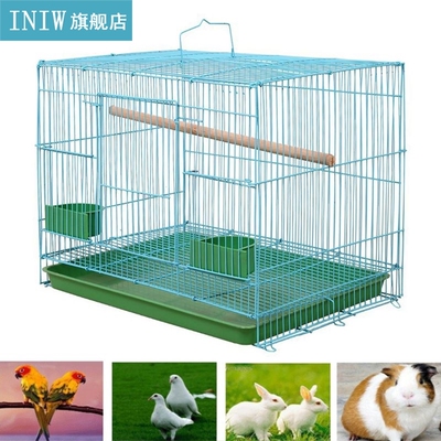 Wire Rectangular Small Cage for Small Birds and Canaries Rek