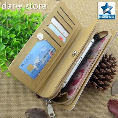 l2016 gHot Selin Anme Blacki Butler Co1lorful Long PU Wallet