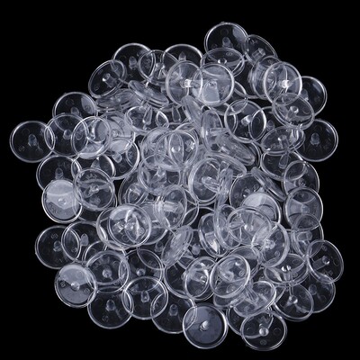 50 Sets Clear KAM Resin Snap Buttons Snaps Fasteners Press S