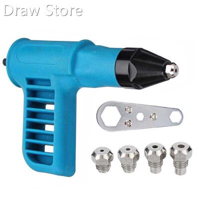 Cordless Riveter Machine Electric Drill Tools Kit Riveter Ad