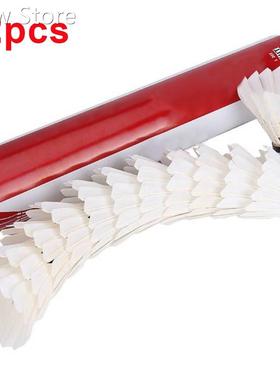 High Quality 12Pcs/Set Badminton Shuttlecocks Goose Feather