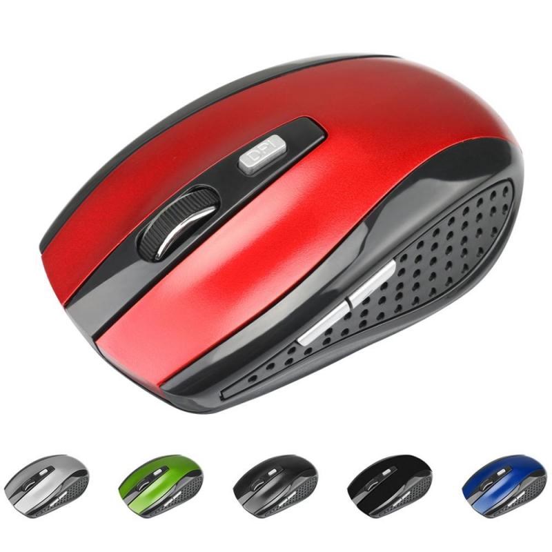 Portable 2.4Ghz Wireless Mouse Adjustable 1600DPI Optical Ga