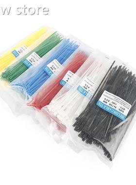 10 0PC 150 mm Selflocking Nylon1 Cable TiesS PlasticZip Tie
