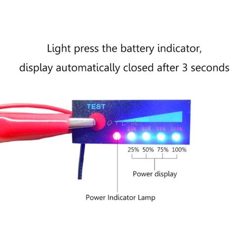 3.7V 1S2S3S4S 18650 Li-ion Lipo Lithium 12V Lead Acid Batter
