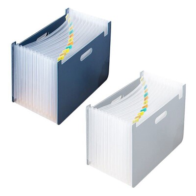 13 Pockets Expanding File Folder A4 Organizer Document Paper
