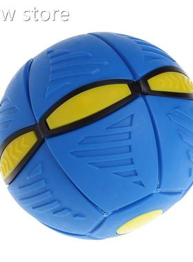 Flying UFO Flat ThroDw iscBa1ll WithLED Light T oy Kid Out d