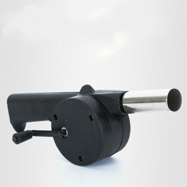 Manual Portable Fan Air Soprador De Ar Hand Crank Blower Out
