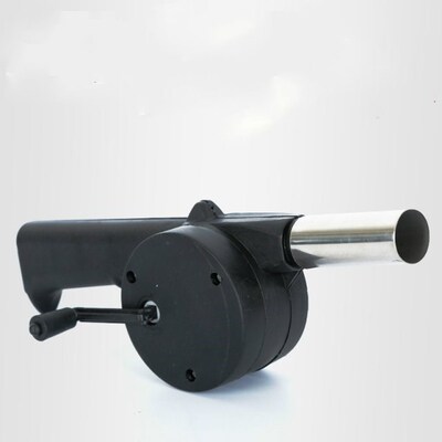 Manual Portable Fan Air Soprador De Ar Hand Crank Blower Out