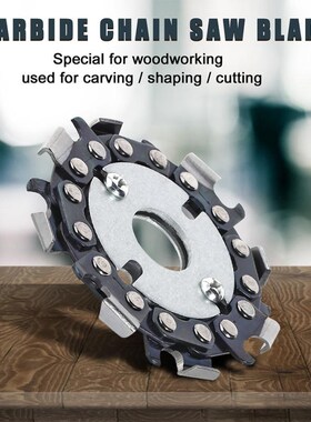 16mm Wood Carving Disc Woodworking Chain Grinder Cutting Cha