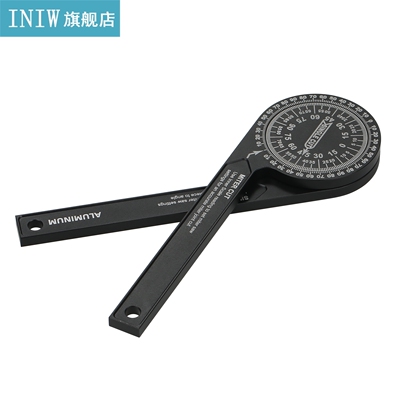 360 Degree 7-inch Miter Saws Protractor Rust Proof Aluminum