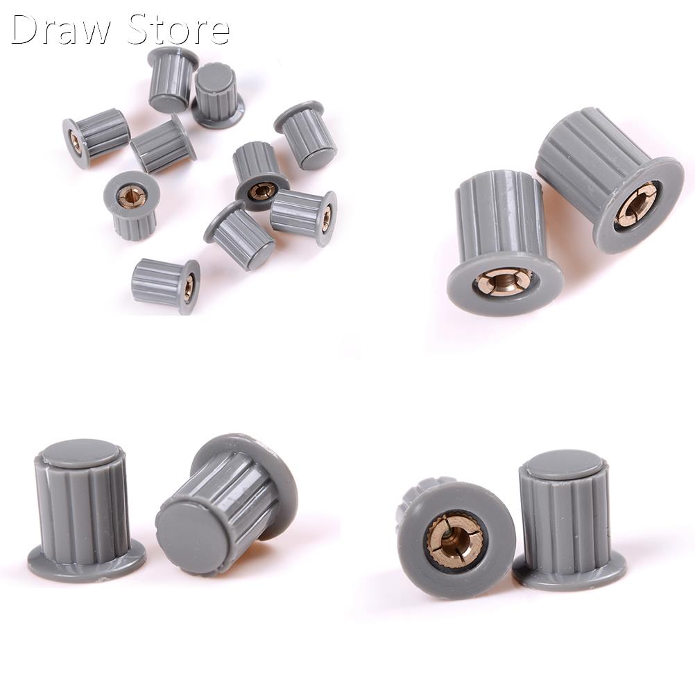 10pcs 适用于 4mm Dia. Knurled Shaft Sales Quality Shaft 10X
