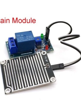 Raindrops Controller Module Rain Sensor Relay Module For Ard