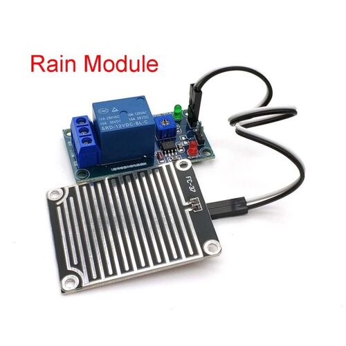 Raindrops Controller Module Rain Sensor Relay Module For Ard