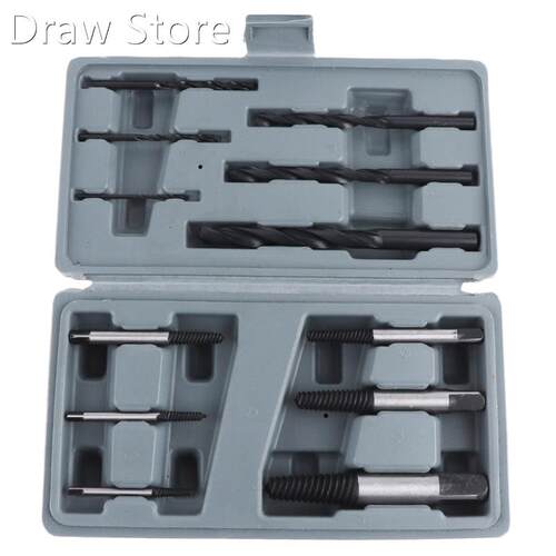 6Pcs Damaged Broken Screw Extractor Remover Bolt Stud Easy R