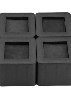 4 Pcs/Set Furniture Leg Risers PP Plastic Non-Slip Riser 适