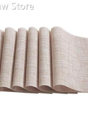 Placemats Beige Place Mats Placemats Wipeable Easy to Clean