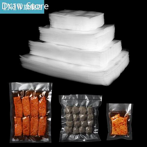 100pcs/lot Kitchen Vacuum Bags for Food Vacuum Sealer Packin