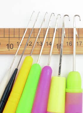 1PC Tongued Crochet Knitting DIY Knitting Needles Crochet Ho