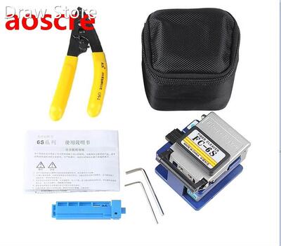 2 in 1 fiber optic cleaver +cfs-2 cutter ftth optic stripper