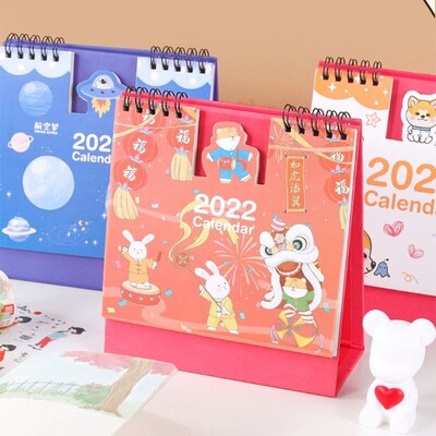 2022 Desk Flipping Monthly Memo Calendar ( 2021.9-2022.12 )