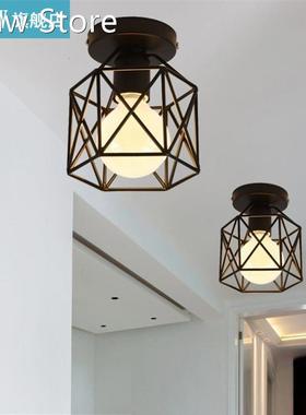 Vintage Industrial Rustic Flush Mount Ceiling Lights Creativ