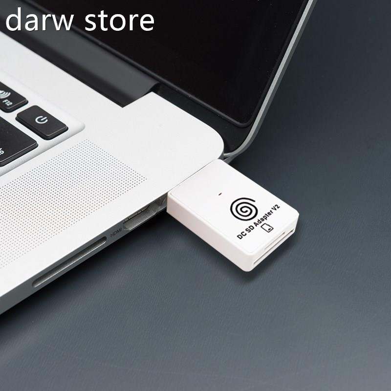 SD Card R1ader fer Sega DC Dreamcast Game PlTayeor F Card Ad