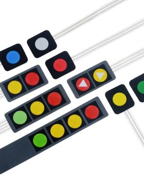 1PCS 1 2 3 4 5 Key Button Membrane Switch Matrix Array Keybo