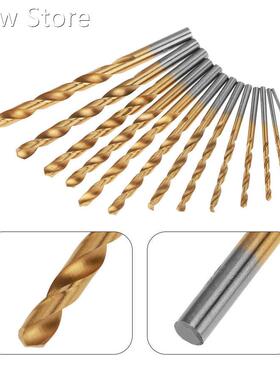 13x 1 5-6 5mm High Steel HSS Coated Drill Bits Shank Set Too