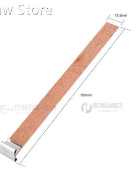 40Pcs 8mm 12.5mm 13mm Wooden Wick Candle with Sustainer Tab