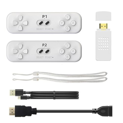 77UA 4K Video Game Console with Built-in 830 Classic Games,