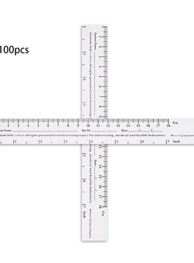 100 Pack Wound Measuring Tape Me dical Medimeter 18cm / 7