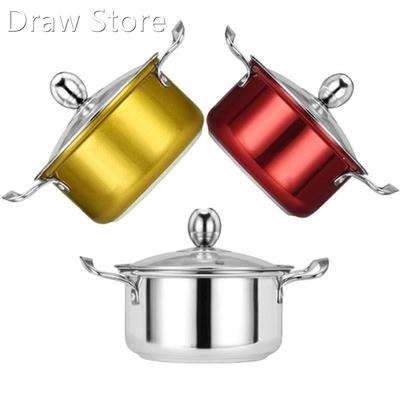 Pots Soup-Pot Cookware-Cooking Kitchentools Stainless-Steel