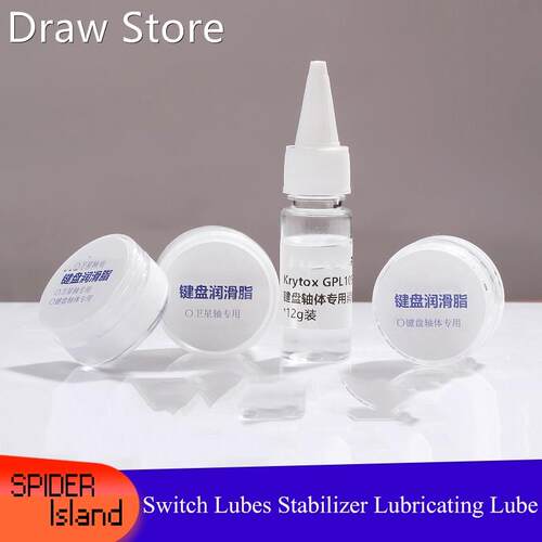 Krytox 205 G0 Lube Mechanical Keyboard Switch Lubes Stabili