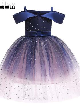 Princess Kids Baby Fancy Wedding Dress Lace Formal Party Dr