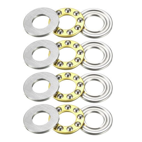 F8-16M Miniature Thrust Ball Bearings 8x16x5mm Chrome Steel